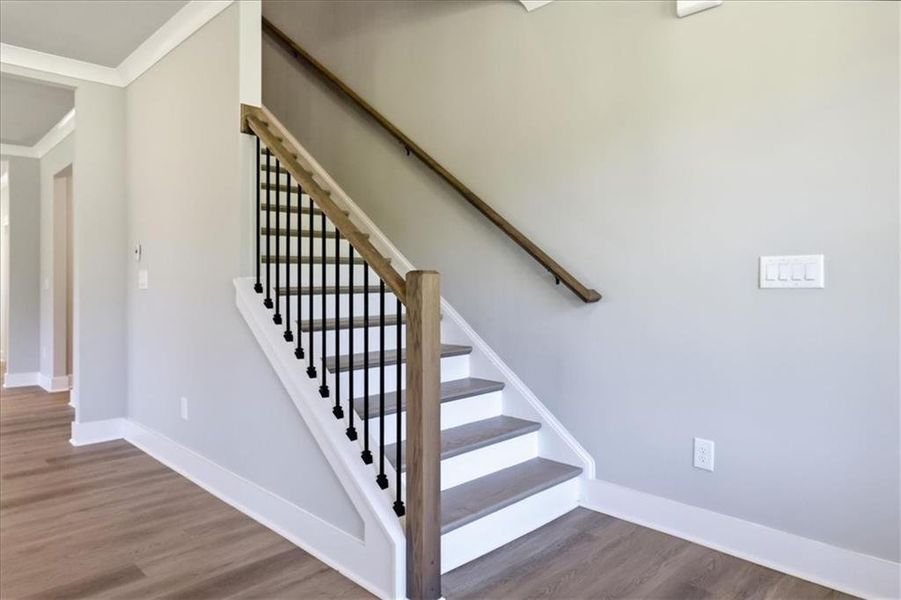 Spacious, unfurnished interior of a new home in , Monroe (Image 29).