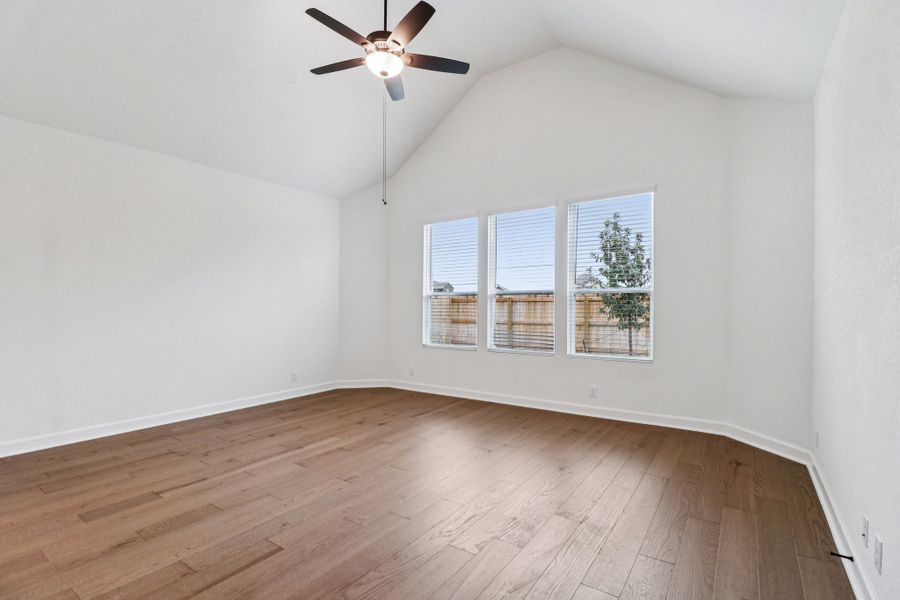 Representative unfurnished interior of a home built from the San Saba by Ashton Woods in The Heritage at Saddlebrook Ranch 70's, Schertz (Image 21). Representative unfurnished interior of a home built from the San Saba by Ashton Woods in The Heritage at Saddlebrook Ranch 70's, Schertz (Image 21).