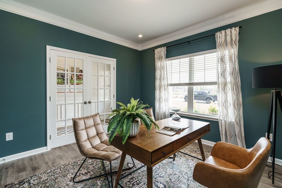 *This is a marketing photo. Modeled version of the McGinnis floor plan.* *This is a marketing photo. Modeled version of the McGinnis floor plan.*