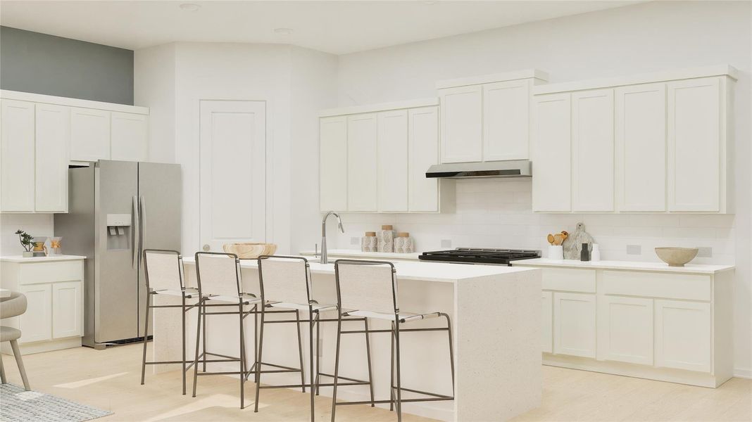 Furnished interior view inside a new home in Cotton Brook, Hutto (Image 31). Furnished interior view inside a new home in Cotton Brook, Hutto (Image 31).