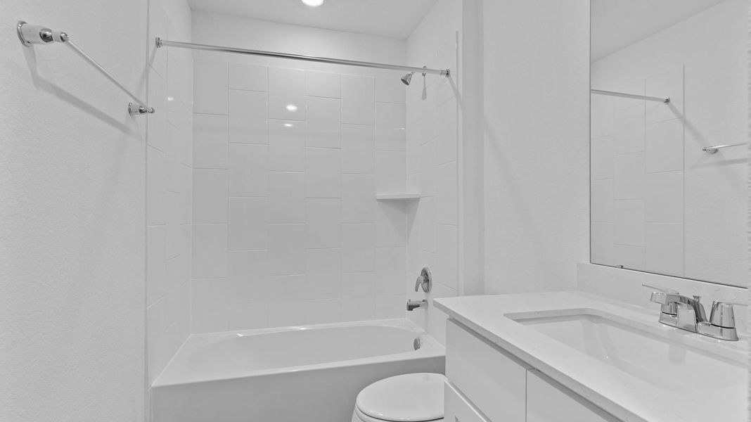 Furnished interior view inside a new home in Westland Ranch 50' Homesites, League City (Image 6). Furnished interior view inside a new home in Westland Ranch 50' Homesites, League City (Image 6).