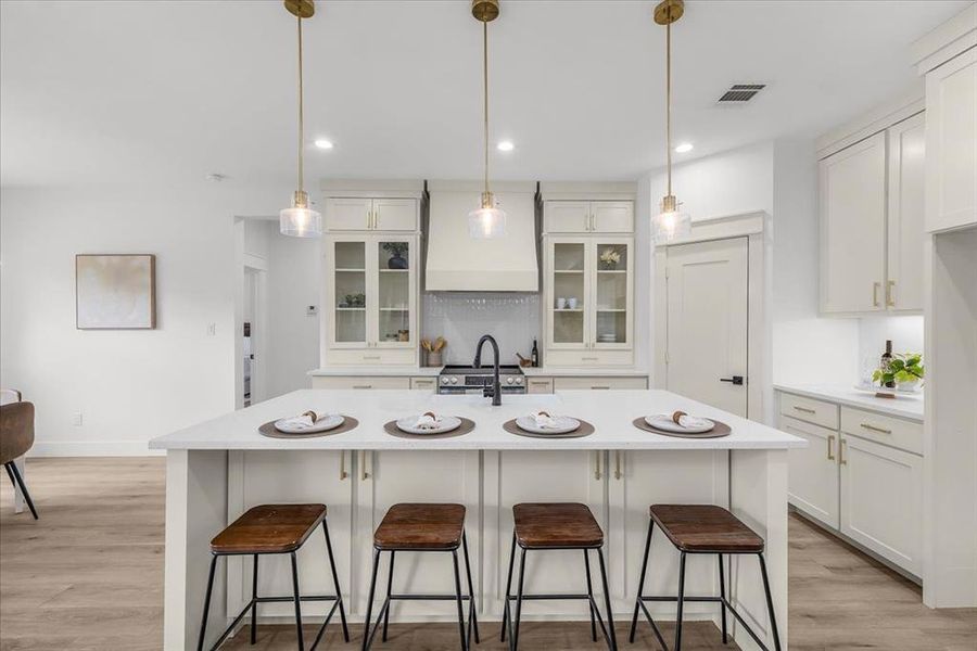Furnished interior view inside a new home in , Fort Worth (Image 6).
