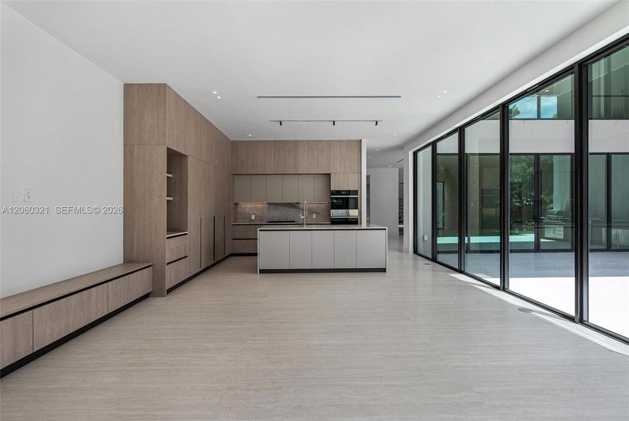 Furnished interior view inside a new home in , Miami Shores (Image 8). Furnished interior view inside a new home in , Miami Shores (Image 8).