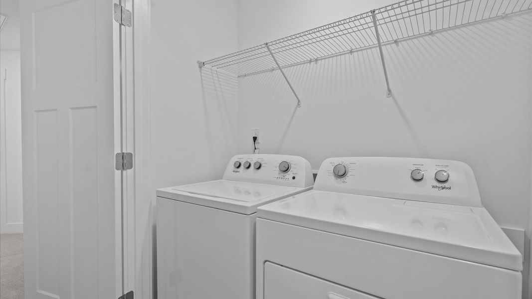 Furnished interior view inside a new home in Clayton Crossing, Arden (Image 23). Furnished interior view inside a new home in Clayton Crossing, Arden (Image 23).