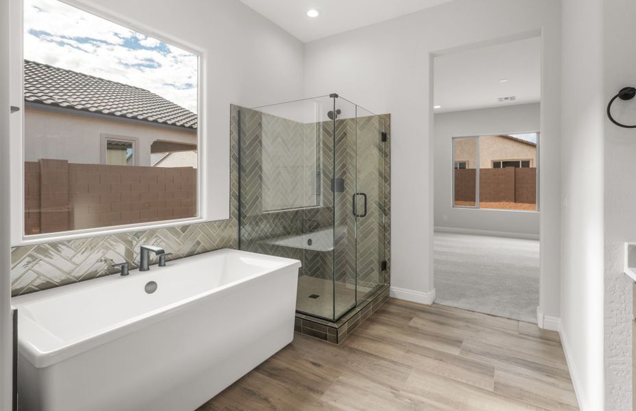 Furnished interior view inside a new home in Artisan at Asante, Surprise (Image 14).