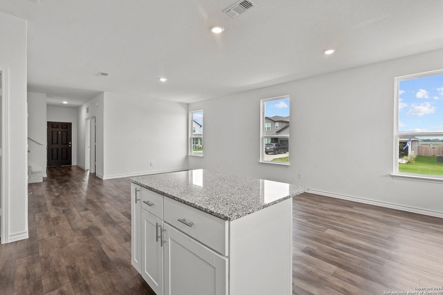 Furnished interior view inside a new home in Horizon Ridge, San Antonio (Image 12).