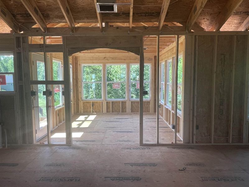 In-progress construction of a new home in Ballentine Ridge, Lyman, SC (Image 28). In-progress construction of a new home in Ballentine Ridge, Lyman, SC (Image 28).