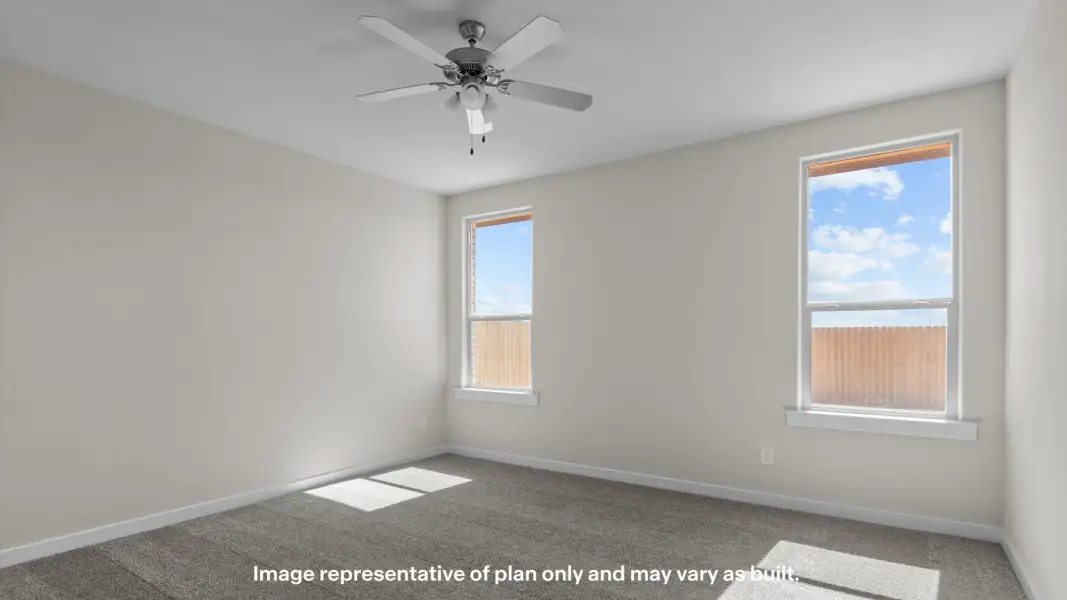 Spacious, unfurnished interior of a new home in Homestead at Parks Bell Ranch, Odessa (Image 12).
