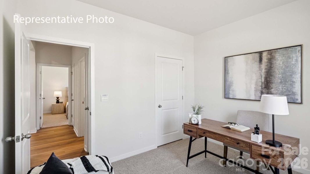 Furnished interior view inside a new home in Stanton, Richburg (Image 10).