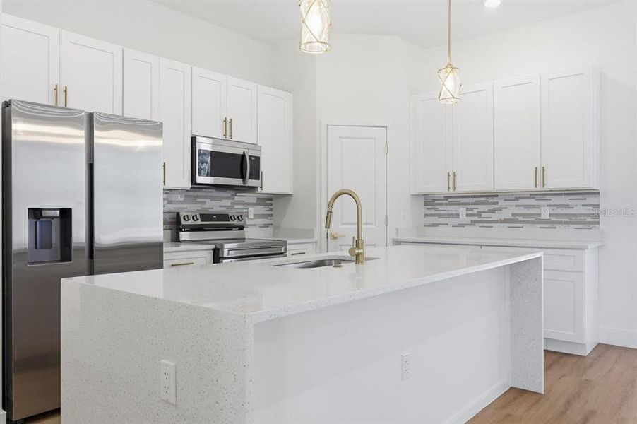 Furnished interior view inside a new home in , Ocala (Image 9).