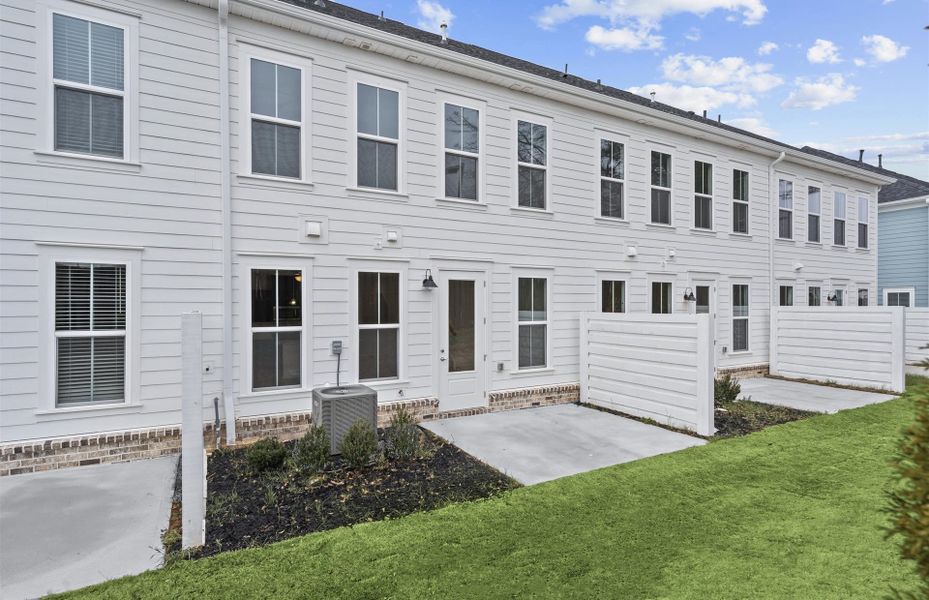 Exterior details and patio area of a home in Alston Park, Greenville (Image 25).