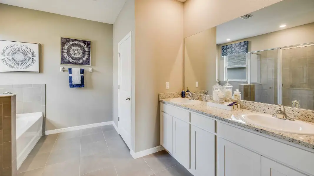 Furnished interior view inside a new home in Briarwood, Alachua (Image 11).