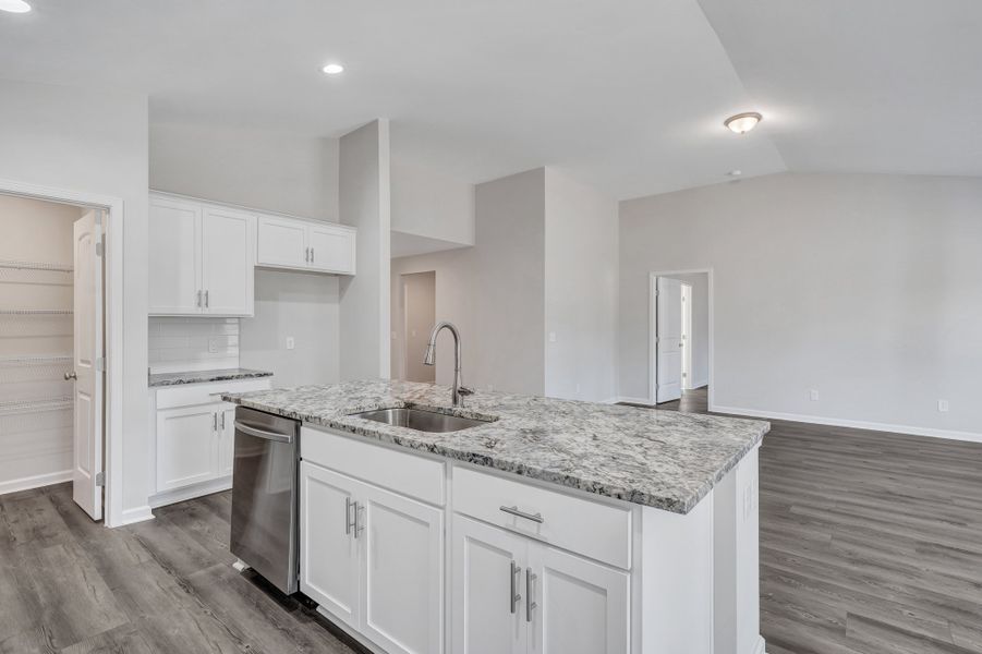 Furnished interior view inside a new home in Heritage at New Riverside, Bluffton (Image 6).