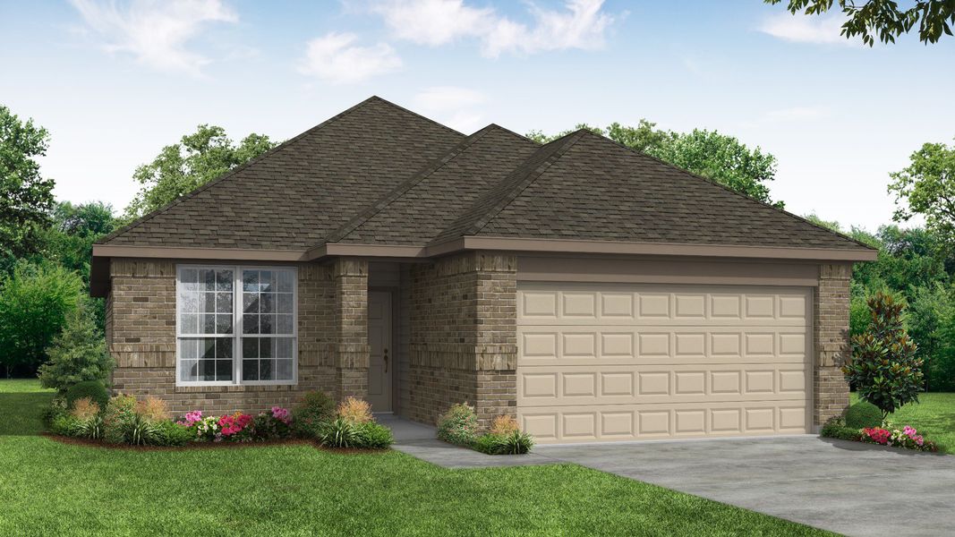 Representative exterior photo of a completed home built from the The Palermo by Legend Homes in Deer Creek, Fort Worth, TX (Image 1). Representative exterior photo of a completed home built from the The Palermo by Legend Homes in Deer Creek, Fort Worth, TX (Image 1).