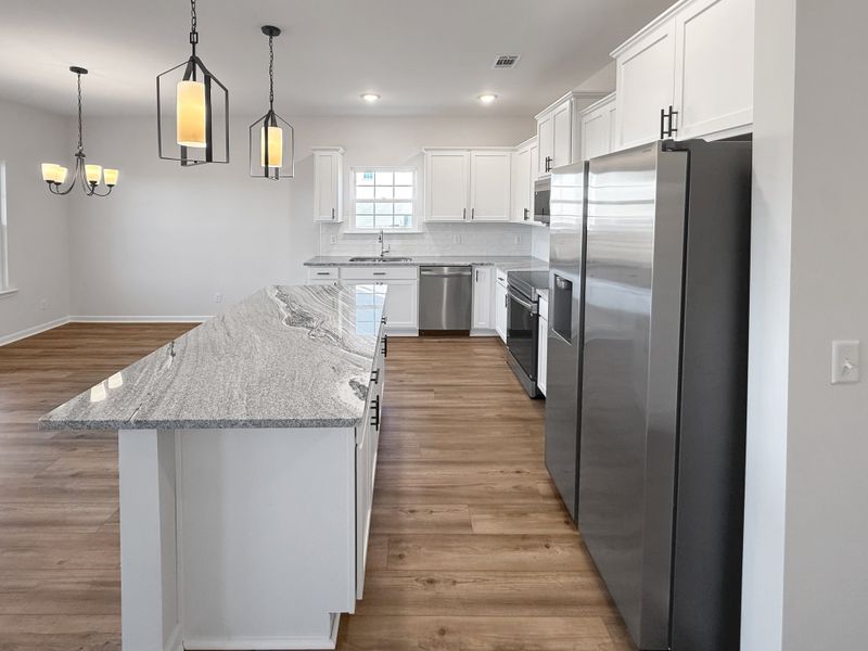 Furnished interior view inside a new home in The Village at Sassafras, Allenhurst (Image 10).
