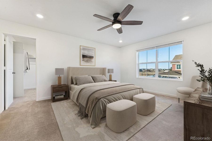 Furnished interior view inside a new home in Parkdale: Paired Homes, Erie (Image 14).