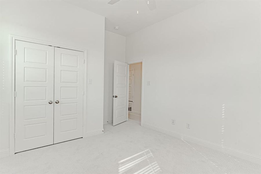 secondary bedroom, both separate from play area