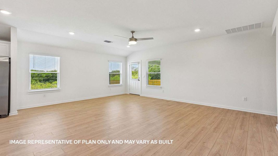 Spacious, unfurnished interior of a new home in Trails at Wildhorse, Austin (Image 18). Spacious, unfurnished interior of a new home in Trails at Wildhorse, Austin (Image 18).
