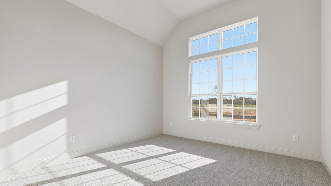 Representative furnished interior of a home built from the Tulane by DRB Homes in Green Meadows Classic, Celina (Image 7).