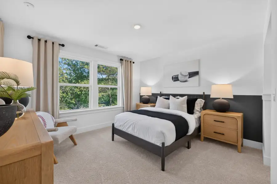Representative furnished interior of a home built from the Roseland by Pulte Homes in Windsor Court, Fayetteville (Image 15).