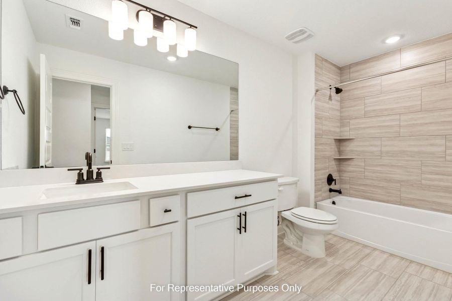 Furnished interior view inside a new home in Barksdale, Leander (Image 9). Furnished interior view inside a new home in Barksdale, Leander (Image 9).