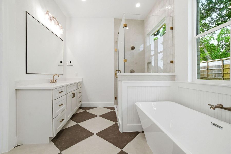 Furnished interior view inside a new home in , Montgomery (Image 16).
