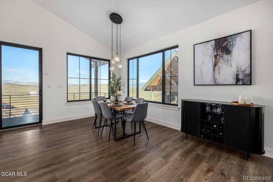 Furnished interior view inside a new home in , Granby (Image 11). Furnished interior view inside a new home in , Granby (Image 11).
