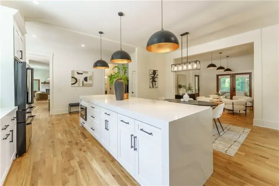Furnished interior view inside a new home in , Sandy Springs (Image 11).