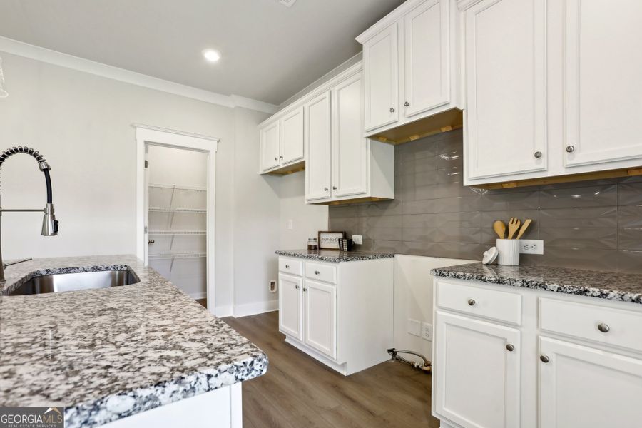 Furnished interior view inside a new home in Rosewood Lake Estates, Hoschton (Image 6).