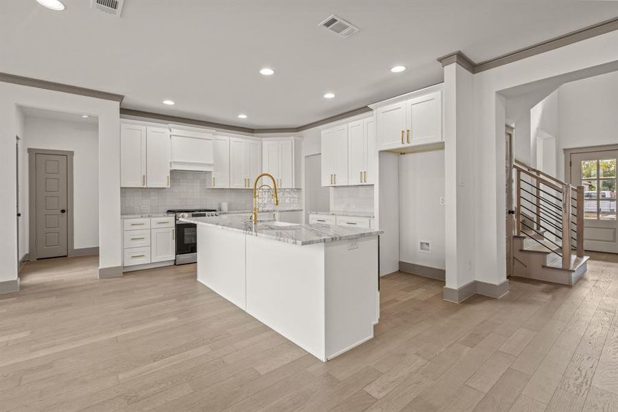Furnished interior view inside a new home in , Westworth Village (Image 5). Furnished interior view inside a new home in , Westworth Village (Image 5).