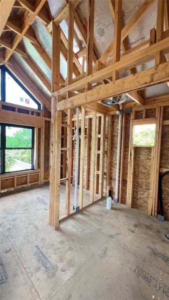In-progress construction of a new home in , Austin, TX (Image 13).