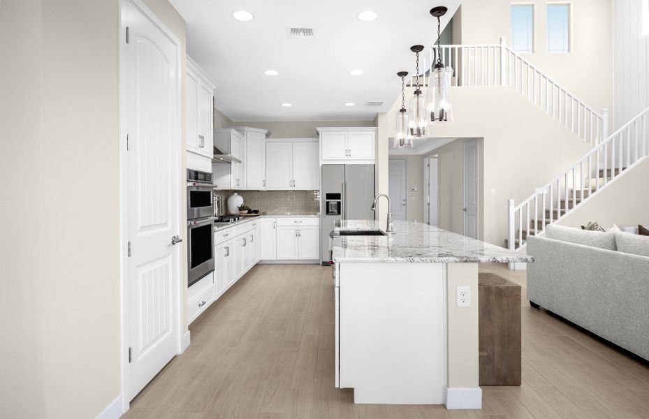 Representative furnished interior of a home built from the Prato by Pulte Homes in Upper Canyon, Phoenix (Image 18).