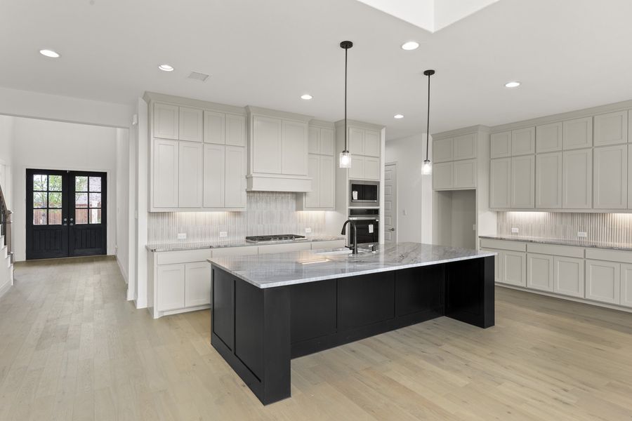 Furnished interior view inside a new home in Nelson Lake Estates, Rockwall (Image 8).
