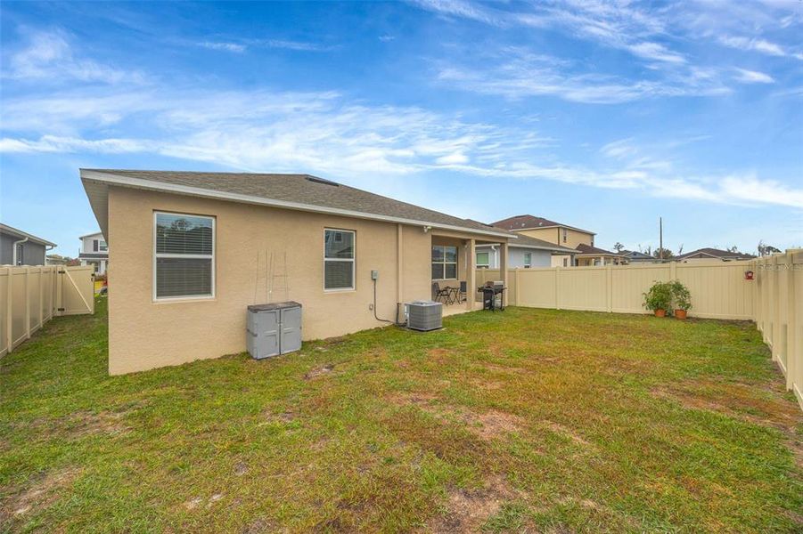Exterior details and patio area of a home in , Wesley Chapel (Image 3). Exterior details and patio area of a home in , Wesley Chapel (Image 3).
