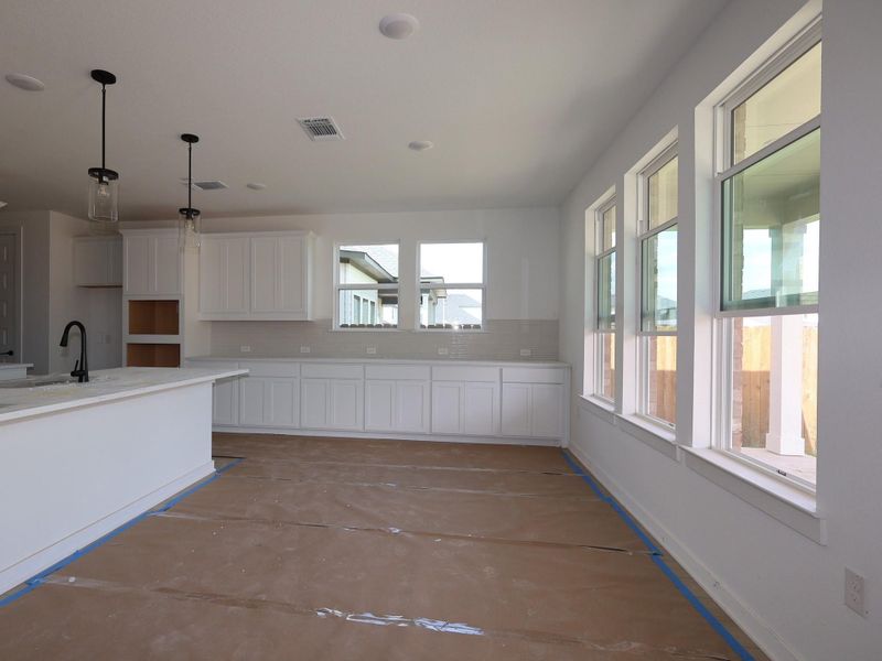 In-progress construction of a new home in Barksdale, Leander, TX (Image 19).