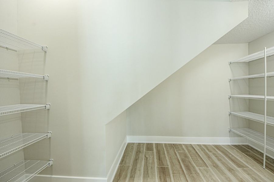 Representative unfurnished interior of a home built from the Julington by Riverside Homes in Hidden Creek at SilverLeaf 70' Series, St. Augustine (Image 31).