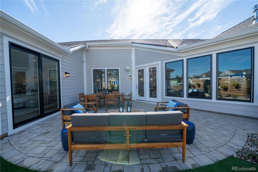 Exterior details and patio area of a home in , Fort Lupton (Image 20). Exterior details and patio area of a home in , Fort Lupton (Image 20).