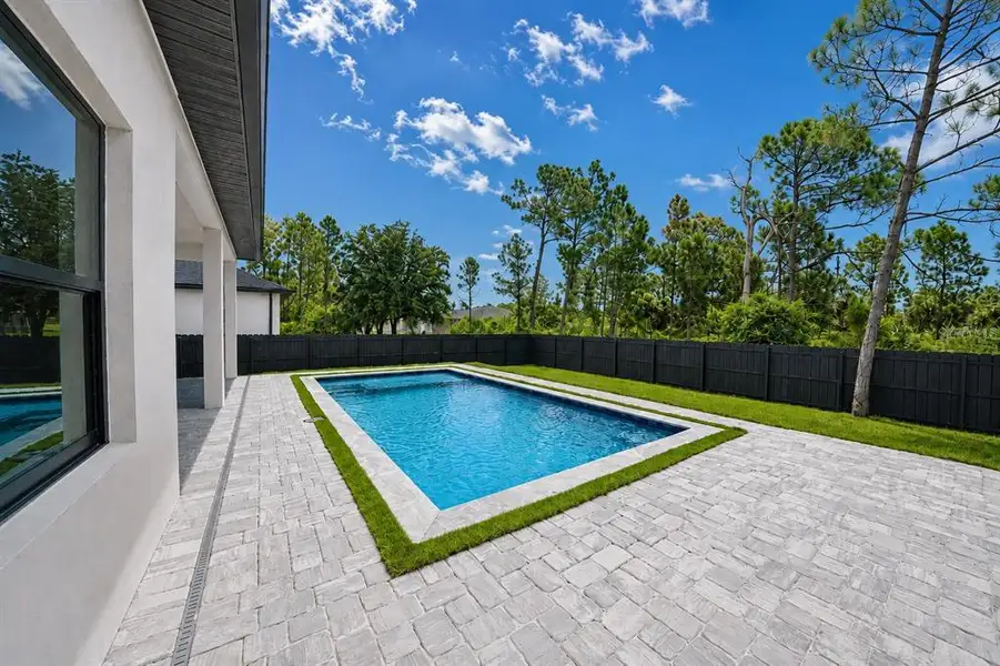 Exterior details and patio area of a home in , North Port (Image 3). Exterior details and patio area of a home in , North Port (Image 3).