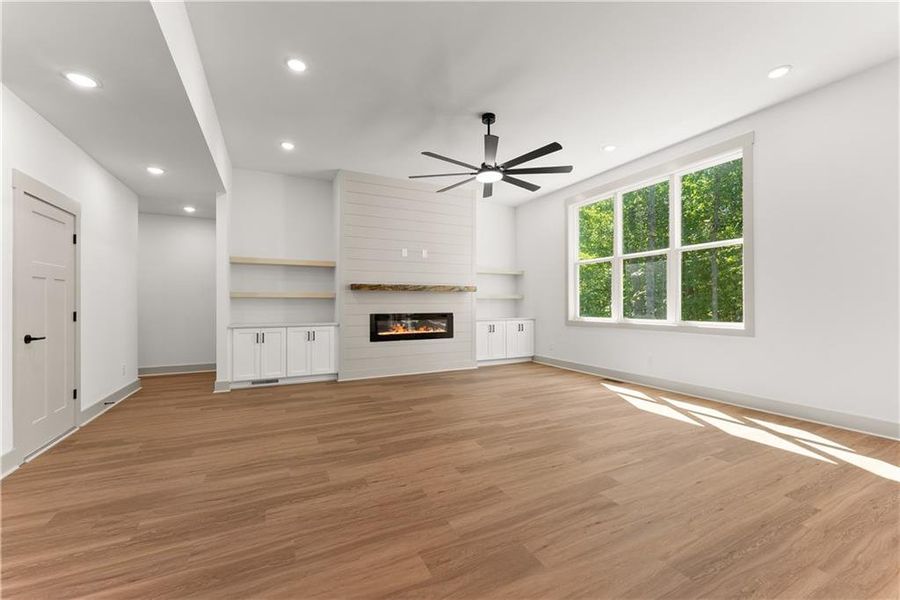 Spacious, unfurnished interior of a new home in , Baldwin (Image 25).