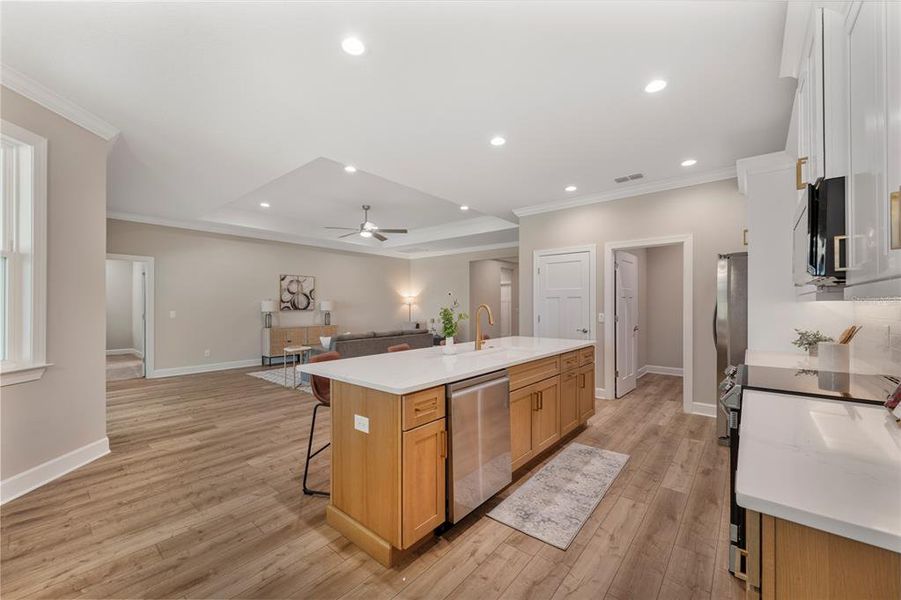 Furnished interior view inside a new home in , Mulberry (Image 15).