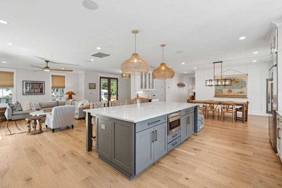 Furnished interior view inside a new home in , Isle Of Palms (Image 60).