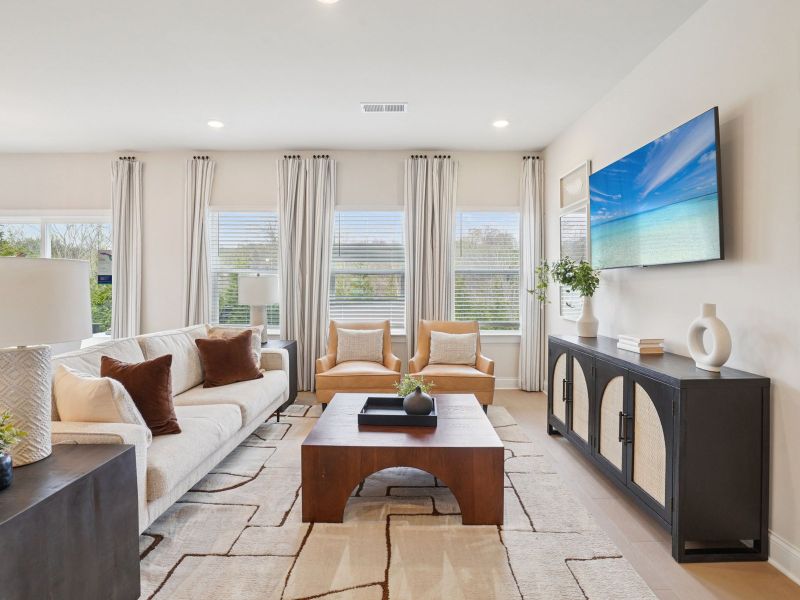 Furnished interior view inside a new home in Crestview - Legacy Series, Hermitage (Image 8).