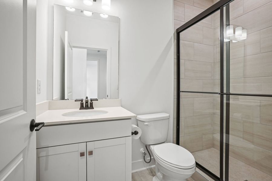 Representative furnished interior of a home built from the Shetland by Pulte Homes in Parkside Crossing, Charlotte (Image 8). Representative furnished interior of a home built from the Shetland by Pulte Homes in Parkside Crossing, Charlotte (Image 8).