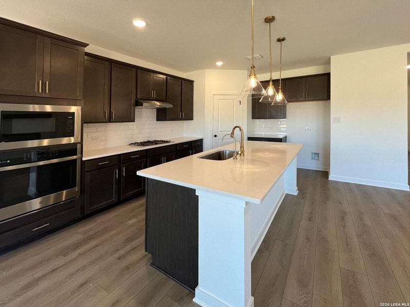 Furnished interior view inside a new home in Nopal Valley, San Antonio (Image 5). Furnished interior view inside a new home in Nopal Valley, San Antonio (Image 5).