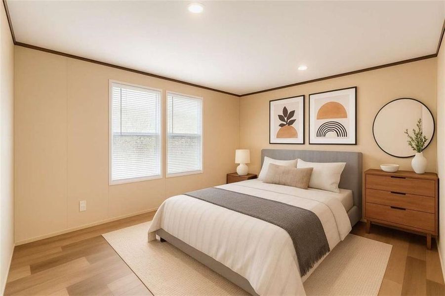 Furnished interior view inside a new home in , Ellijay (Image 16).