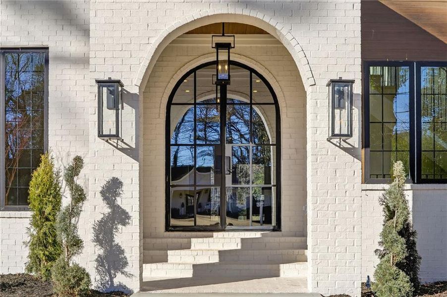 Exterior details and patio area of a home in , Atlanta (Image 4).