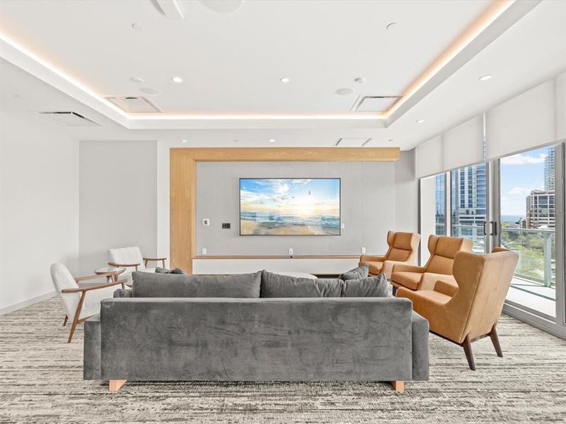 Furnished interior view inside a new home in , St. Petersburg (Image 35).