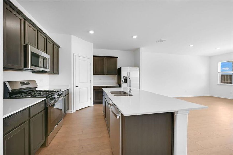 Furnished interior view inside a new home in River Ridge, Crandall (Image 12). Furnished interior view inside a new home in River Ridge, Crandall (Image 12).