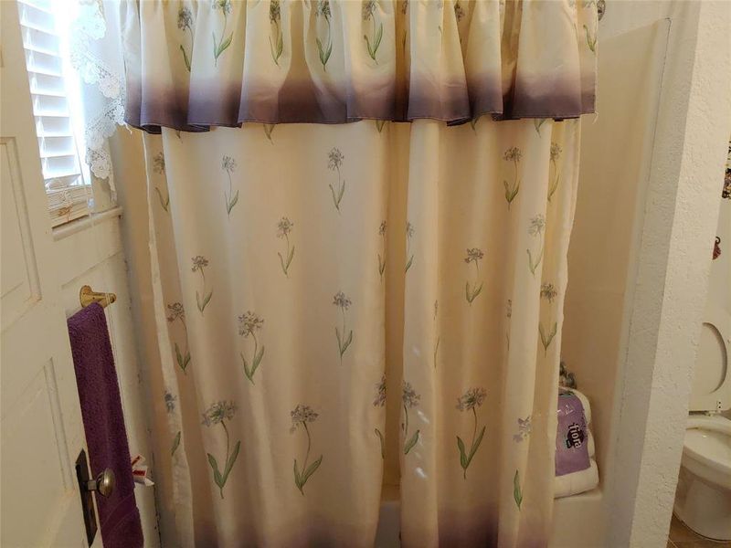 Shower and tub Shower and tub