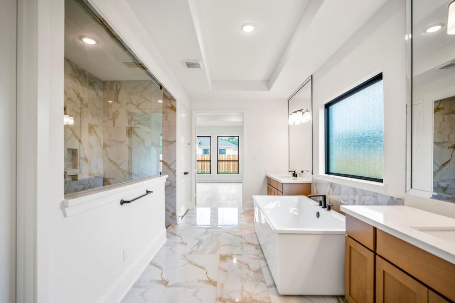 Furnished interior view inside a new home in Colton, Montgomery (Image 11).